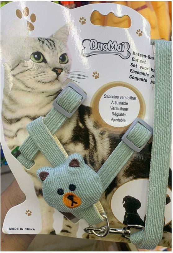 Arnés y correa para Gato