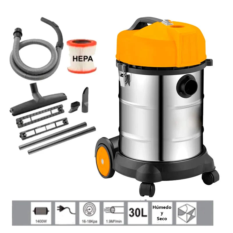 UVC14301 ASPIRADORA 1400W/ 30L INGCO
