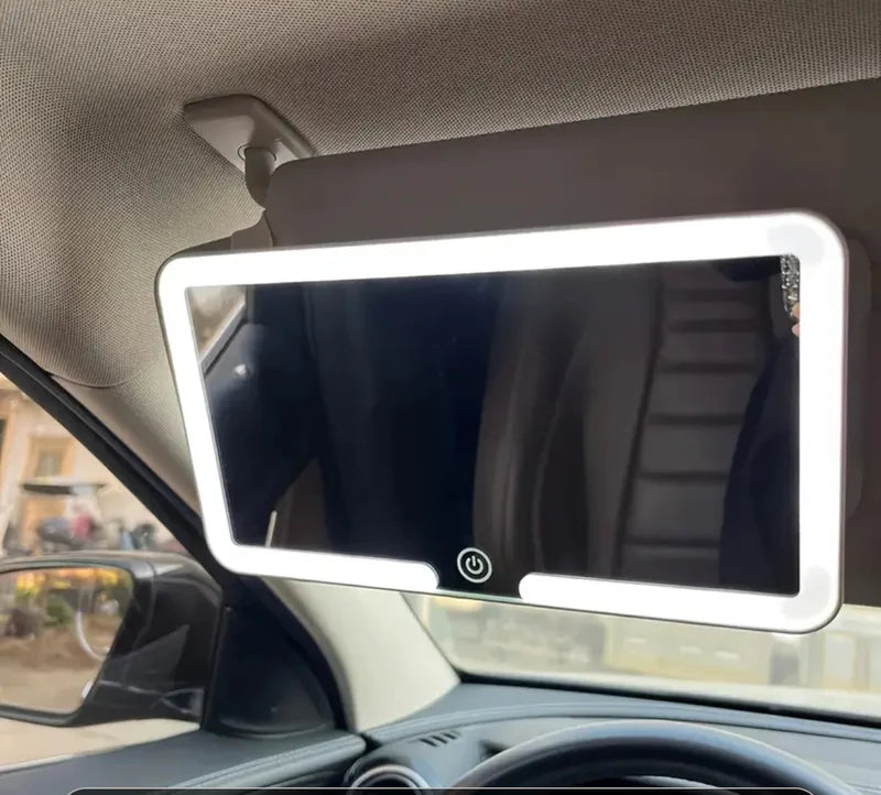 ESPEJO CON LUZ LED PARA CARRO