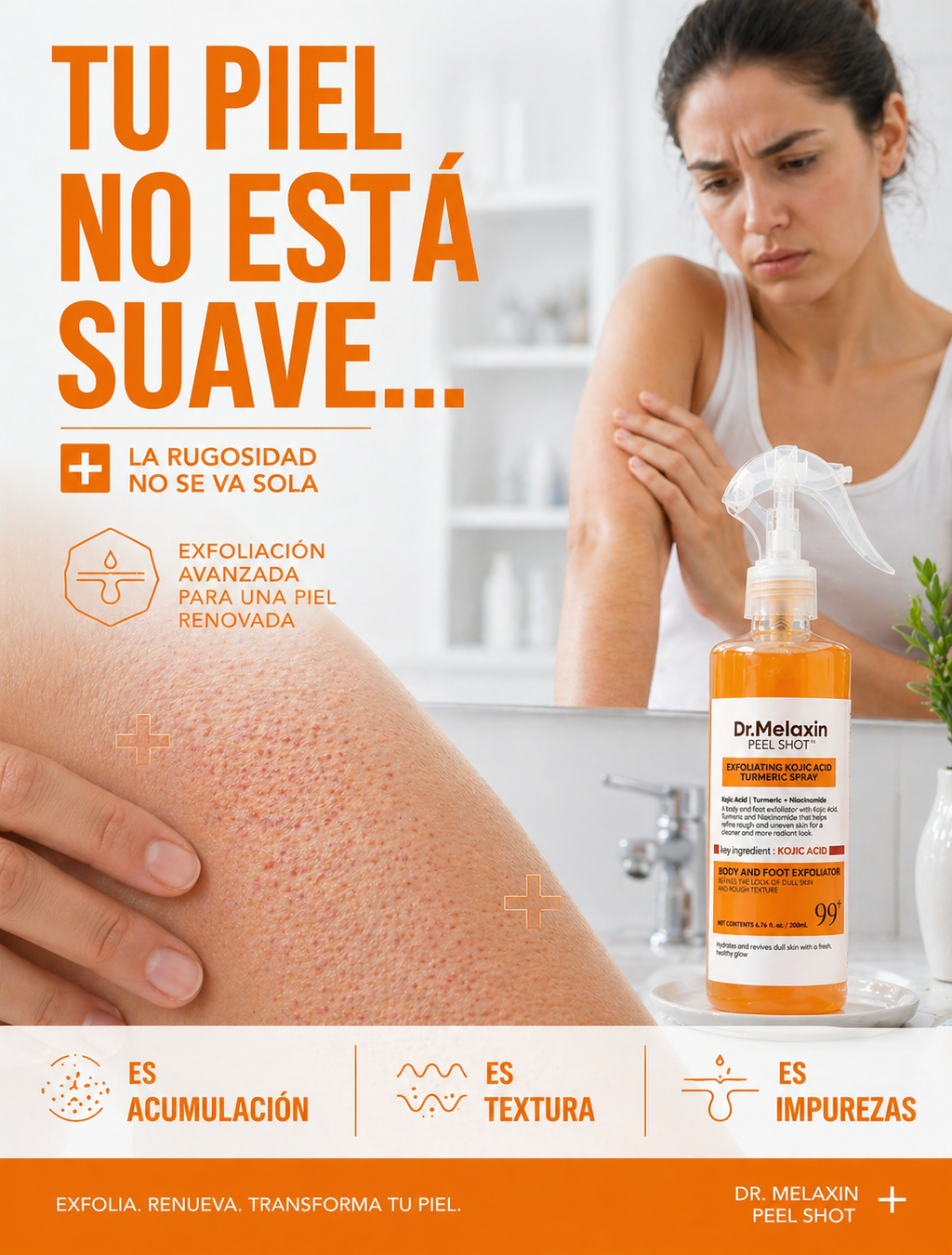 DR. MELAXIN EXFOLIANTE ACIDO KOJICO- PAGAS AL RECIBIR TU PRODUCTO
