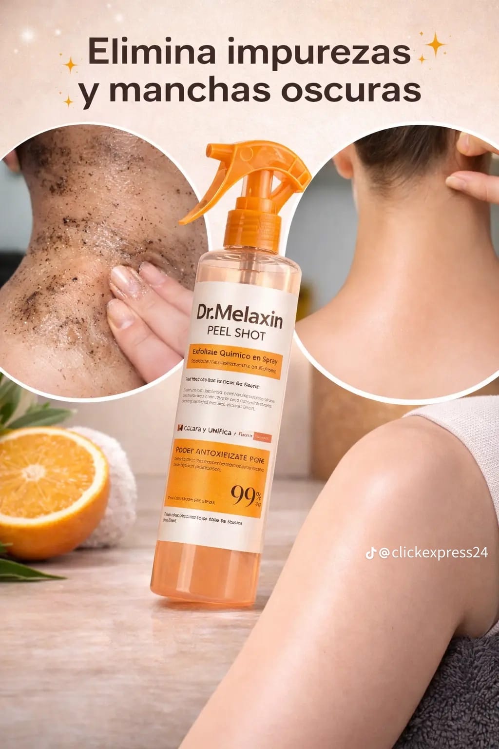 DR. MELAXIN EXFOLIANTE ACIDO KOJICO- PAGAS AL RECIBIR TU PRODUCTO